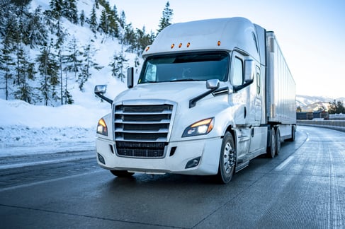 Truck in Winter